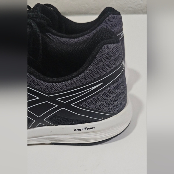 Asics Women's Amplica Black Gray Running Shoes Size 7 1/2 - Picture 8 of 13